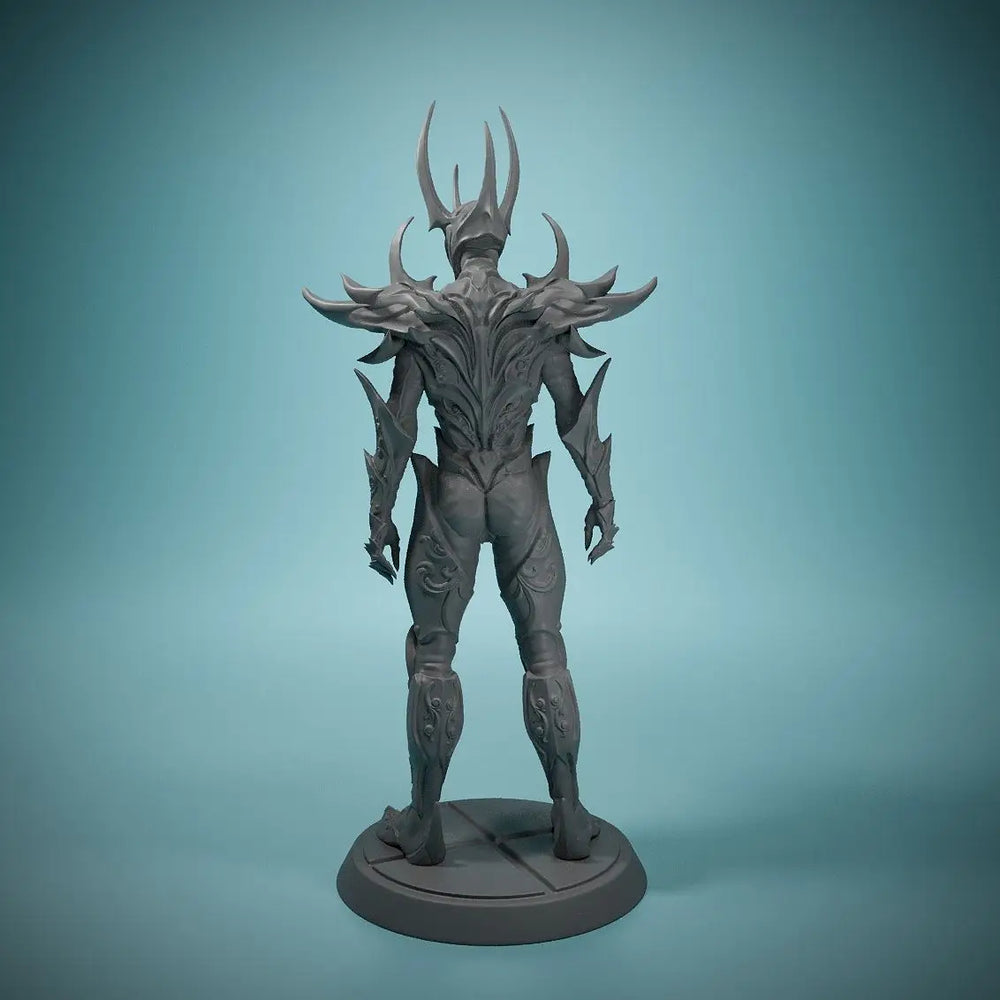 90mm Dark Angel Demon, Resin Model Figure Kit, Fantasy Theme, Unassembled and Unpainted