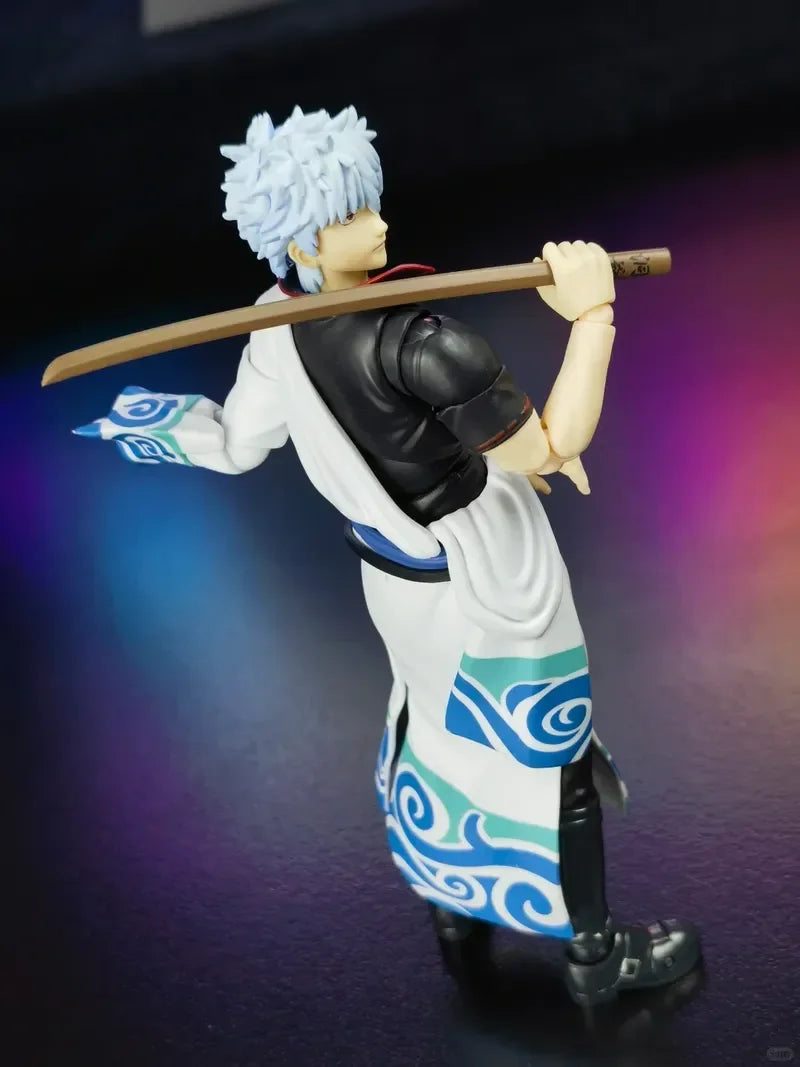 White-Haired Warrior, Resin Model Figure Kit, Anime Theme, Unassembled and Unpainted