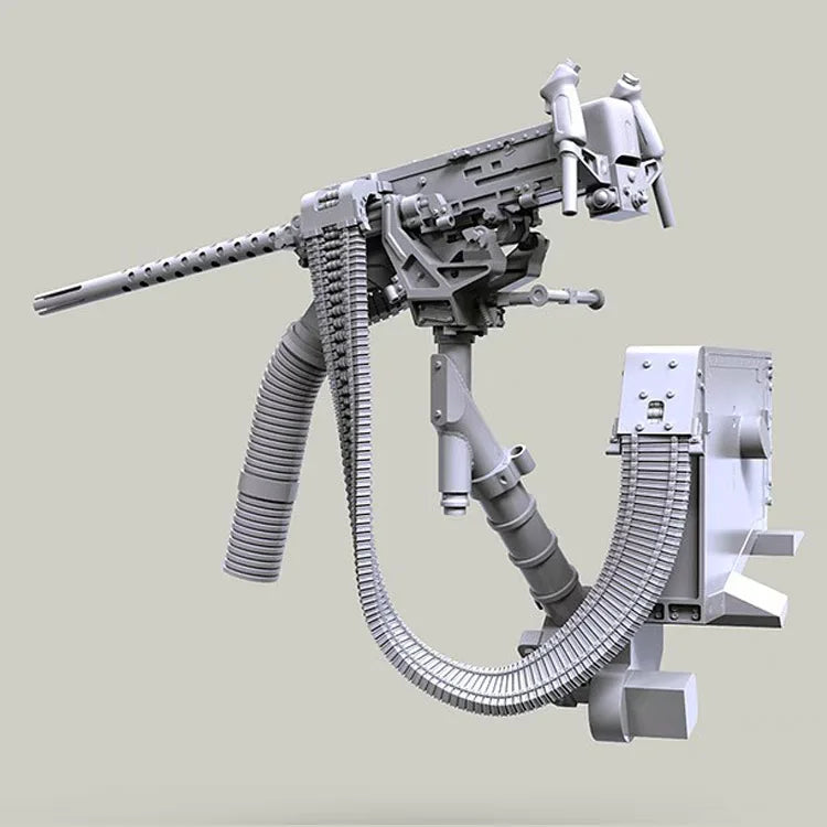 1/35 Modern M2 Machine Gun Mount, Resin Model Accessory Kit, Unpainted
