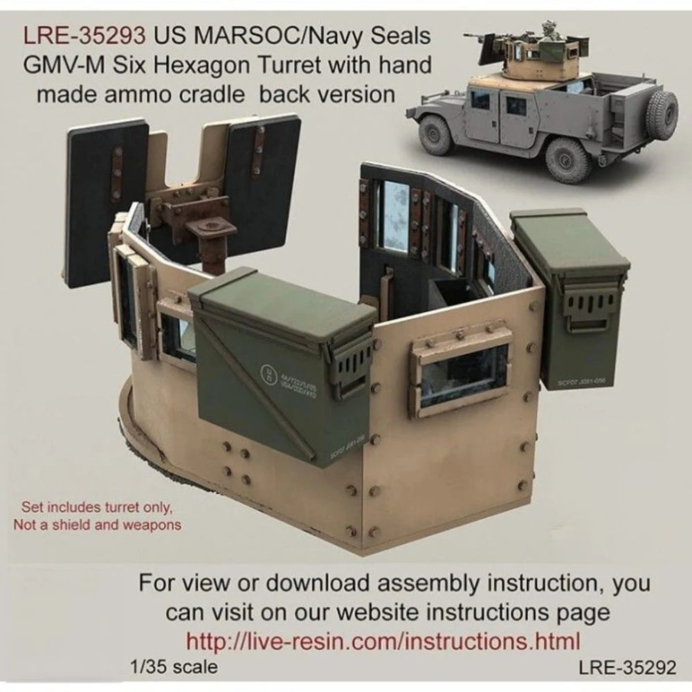 1/35 Modern US Tactical Vehicle, Resin Model Vehicle Kit, Unassembled and Unpainted