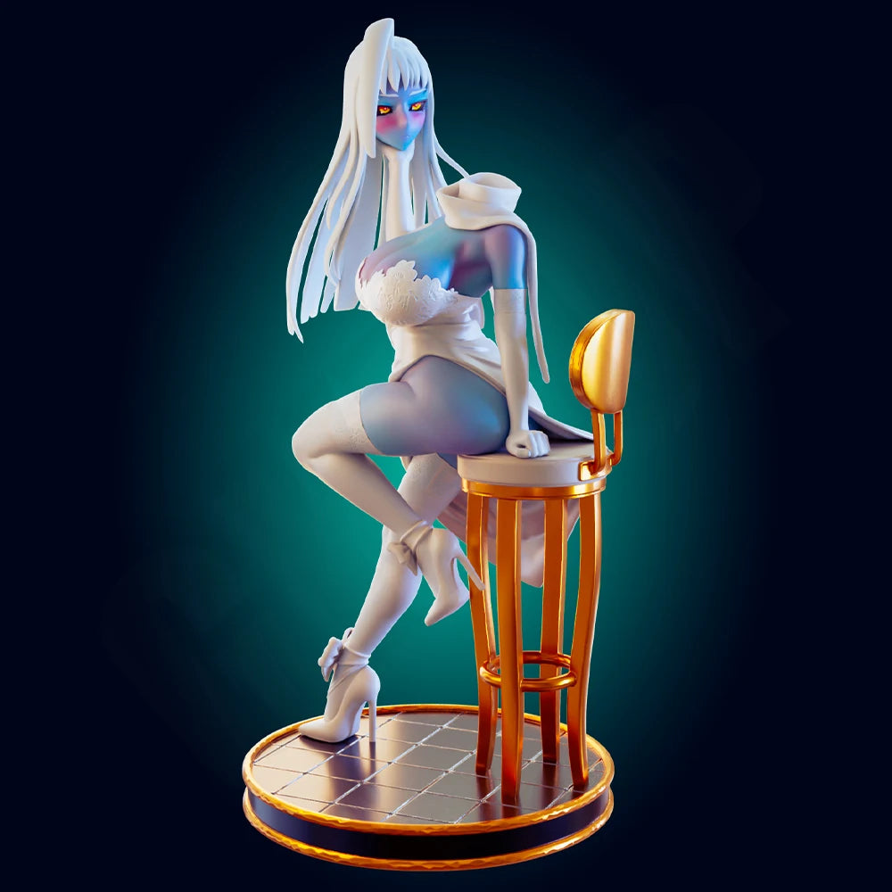 1/24 Alien Girl, Resin Model Figure Kit, Unassembled and Unpainted