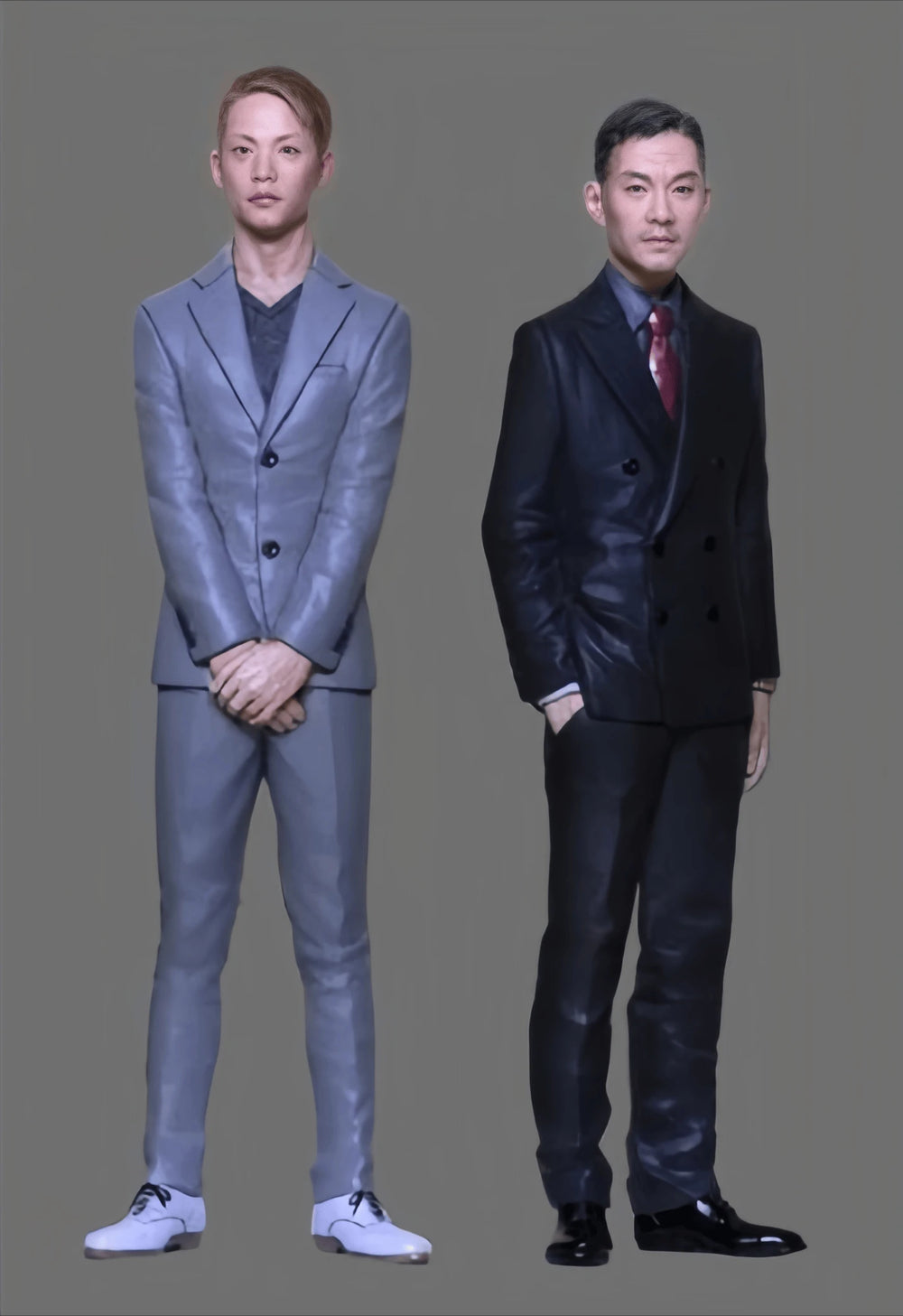 1/24 Modern Civilian Businessmen, 2 Figures, Resin Model Figure Kit, Unassembled and Unpainted