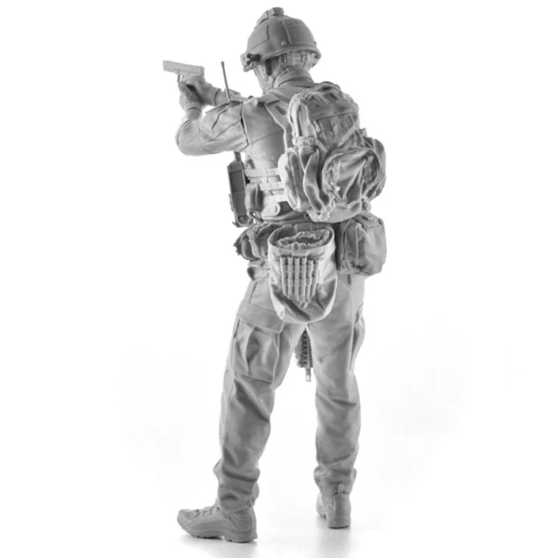 1/16 Modern US Army Special Forces, 3 Figures, Resin Model Figure Kit, Unassembled and Unpainted