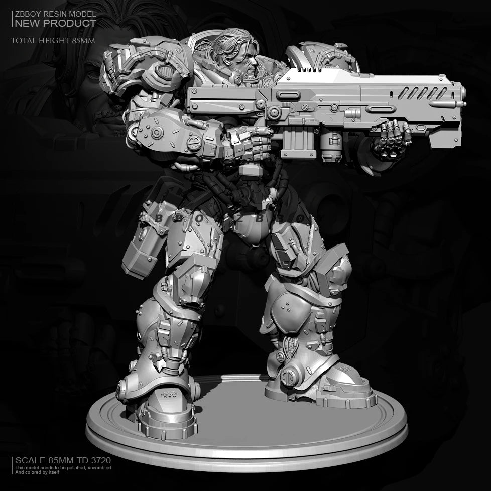 Mecha, Resin Model Figure Kit, Sci-Fi Theme, Unassembled and Unpainted