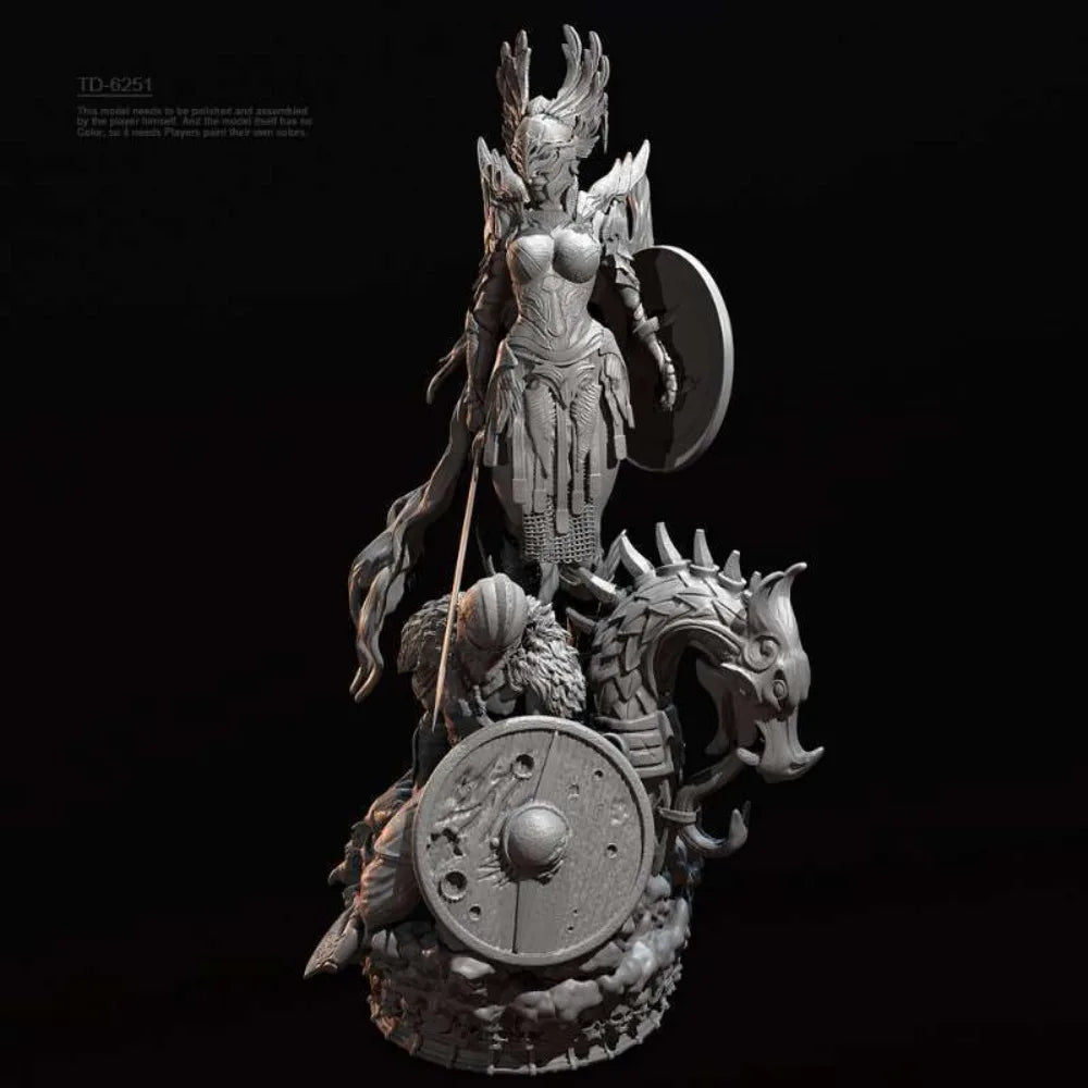 1/32 Goddess, Resin Model Figure Kit, Fantasy Theme, Unassembled and Unpainted