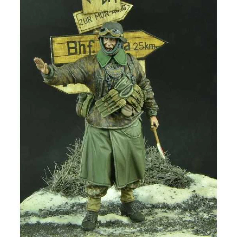 1/35 WWII German Gendarmerie, Resin Model Figure Kit, Unassembled and Unpainted
