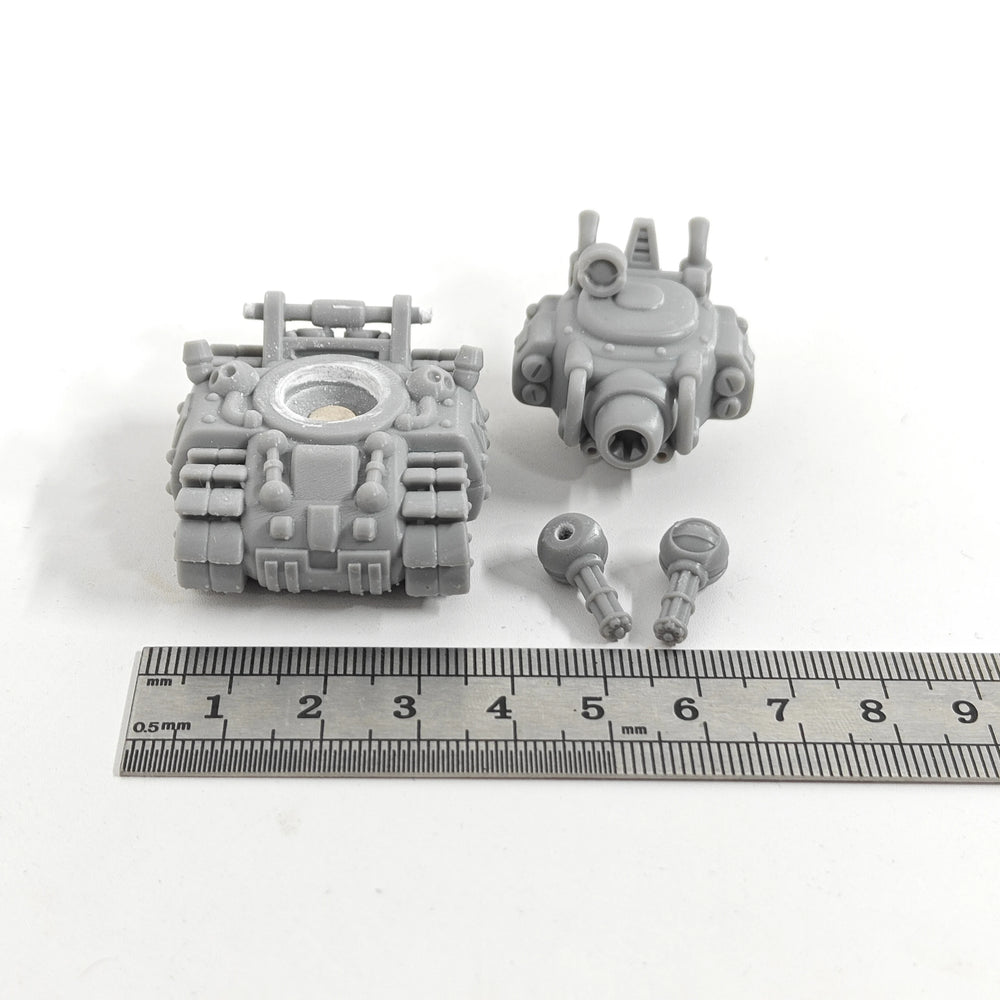 1/100 Combat Mecha, 5 Figures, Resin Model Mecha Kit, Sci-Fi Theme, Unassembled and Unpainted