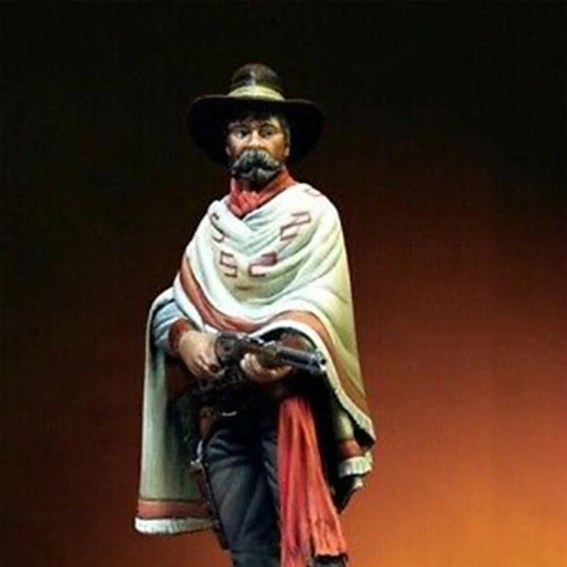 1/32 American Civil War Cavalry Officer, Resin Model Figure Kit, Unassembled and Unpainted