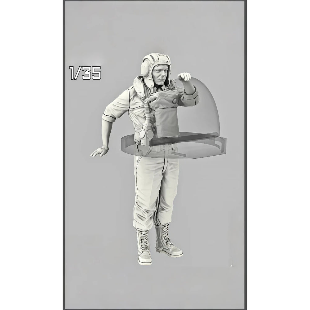 1/35 Modern Soviet Stormtroopers with Fortified Bunker, 7 Figures, Resin Model Figure Kit, Unassembled and Unpainted