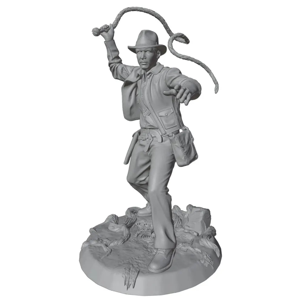 75mm American Civil War Western Cowboy, Resin Model Figure Kit, Unassembled and Unpainted