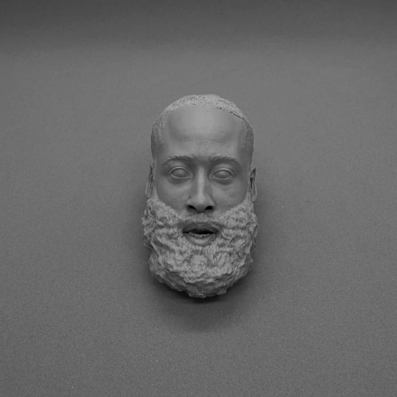 1/6 Basketball Player Head, 12 Figures, Resin Model Bust Kit, Historical Theme, Unassembled and Unpainted