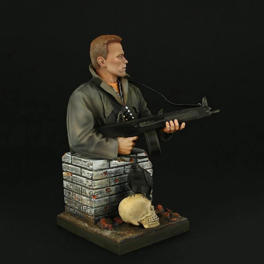 1/10 Modern Military Operator, Resin Model Bust Kit, Unassembled and Unpainted