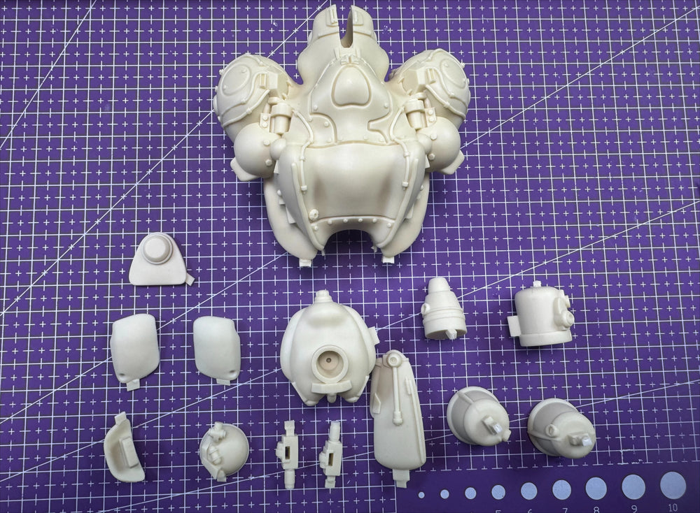 1/20 Combat Aircraft Gunship, Resin Model Aircraft Kit, Sci-Fi Theme, Unassembled and Unpainted