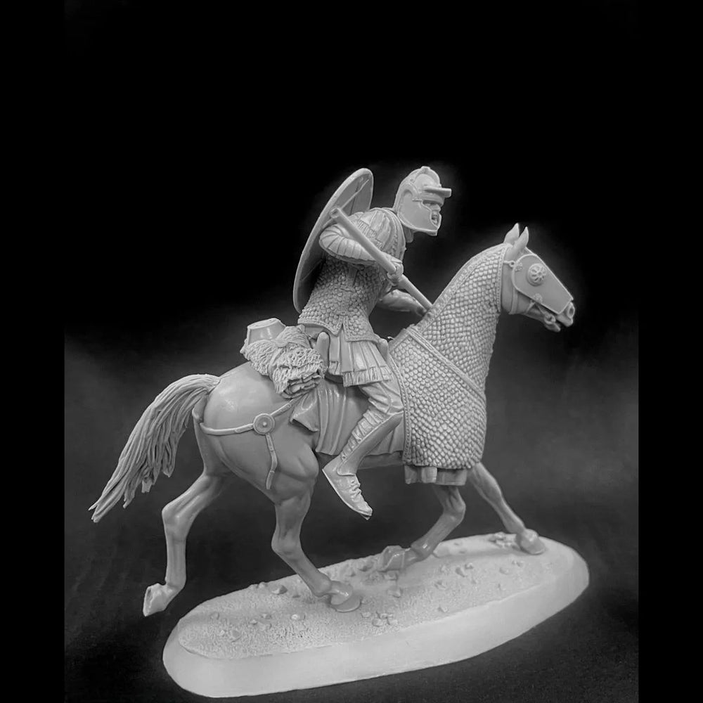54mm Ancient Roman Cavalry, 5 Figures, Resin Model Figure Kit, Unassembled and Unpainted