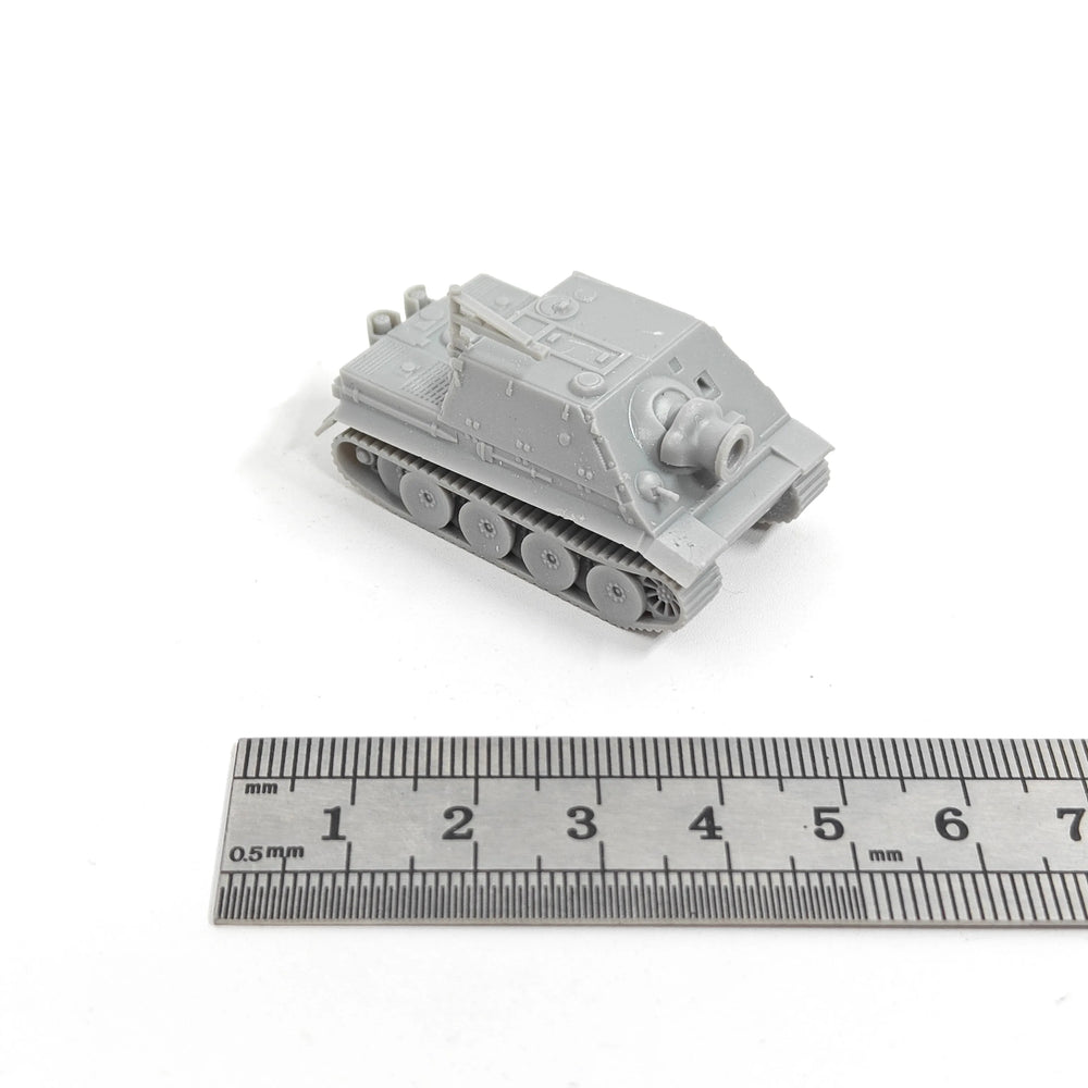 1/144 WWII Sturmtiger 380mm Assault Gun, Resin Model Vehicle Kit, Unassembled and Unpainted
