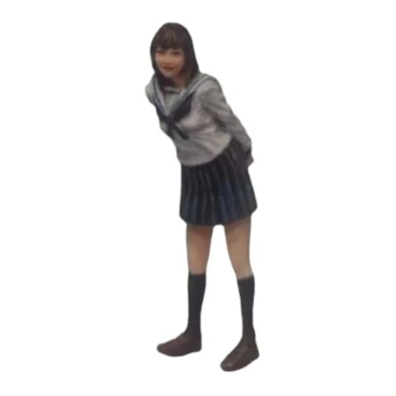 1/35 Sailor School Student, Resin Model Figure Kit, Anime Theme, Unassembled and Unpainted