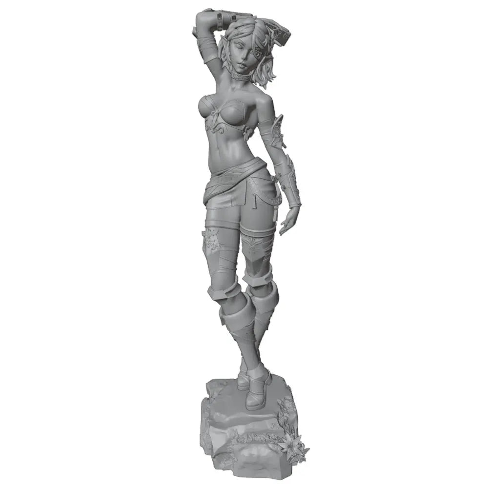 75mm Female Fantasy, Resin Model Figure Kit, Unassembled and Unpainted