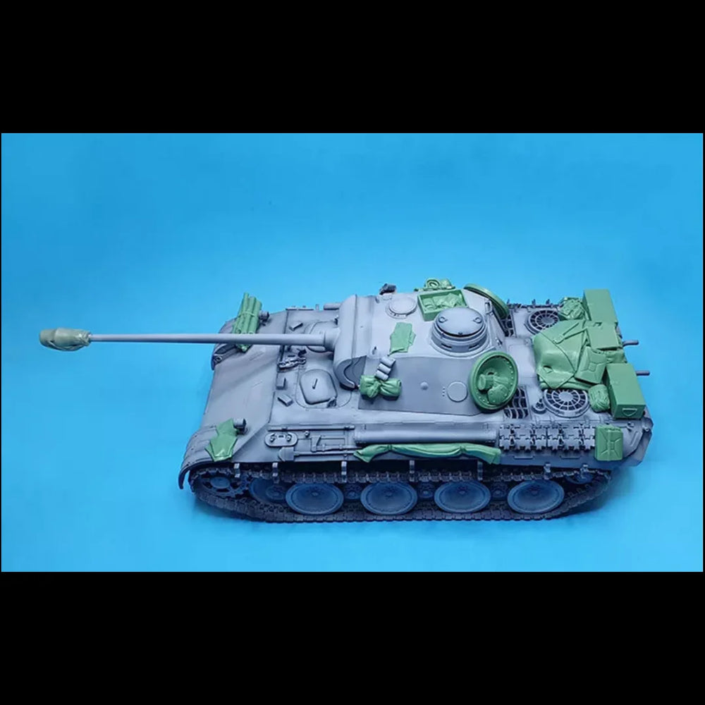 1/35 WWII German Panzer IV Medium Tank, Resin Model Vehicle Kit, Unassembled and Unpainted