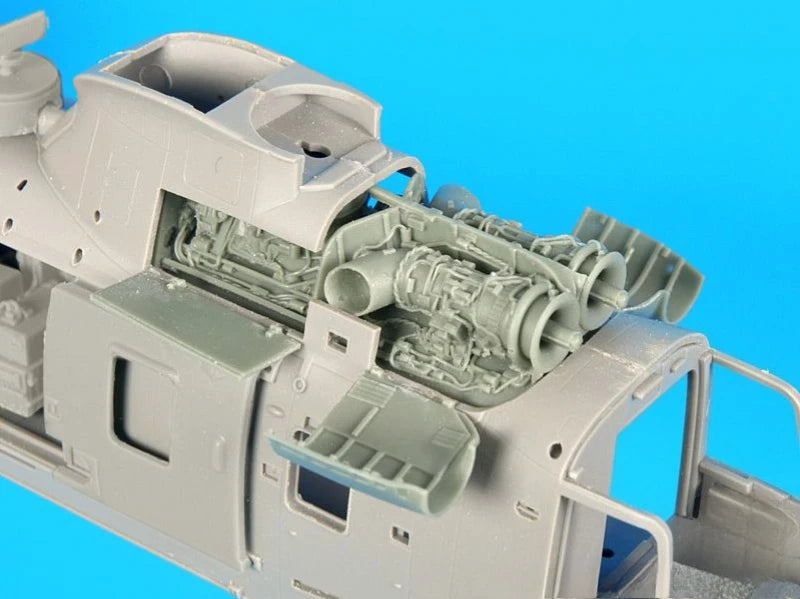 1/72 Cold War Westland Sea King AEW 2, Resin Model Aircraft Kit, Unassembled and Unpainted
