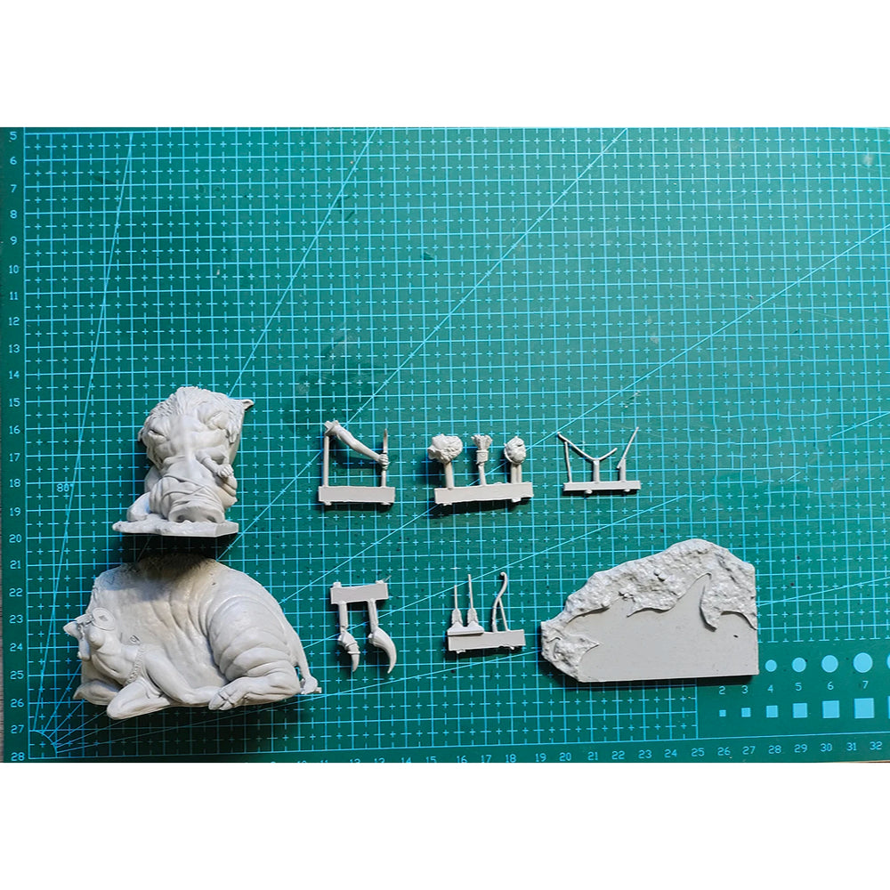 1/24 Baroque Cherub, 2 Figures, Resin Model Figure Kit, Mythology Theme, Unassembled and Unpainted
