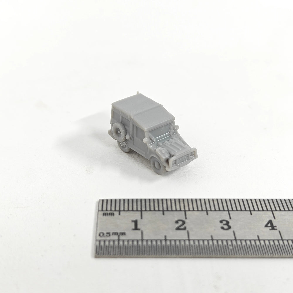1/144 WWII German DKW Munga, Resin Model Vehicle Kit, Unassembled and Unpainted