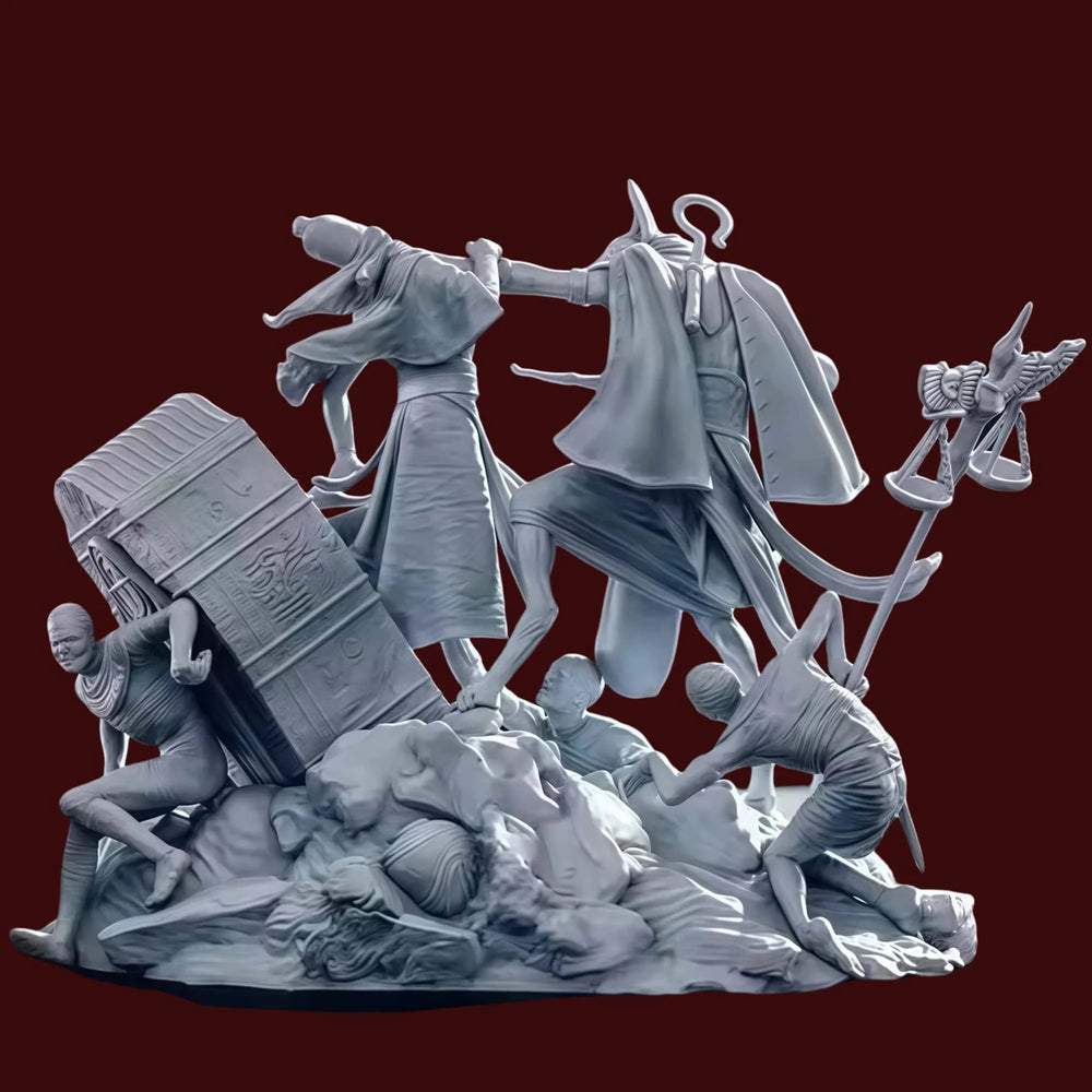 1/24 Orc Battle Spirit, Resin Model Figure Kit, Fantasy Theme, Unassembled and Unpainted