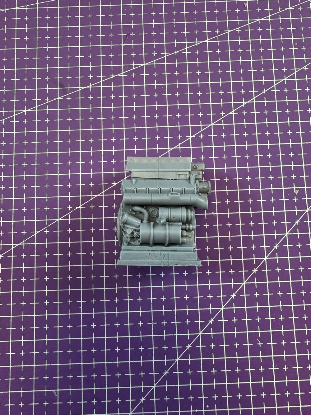 1/35 Modern Leopard Tank Engine Components, Resin Model Vehicle Kit, Unassembled and Unpainted