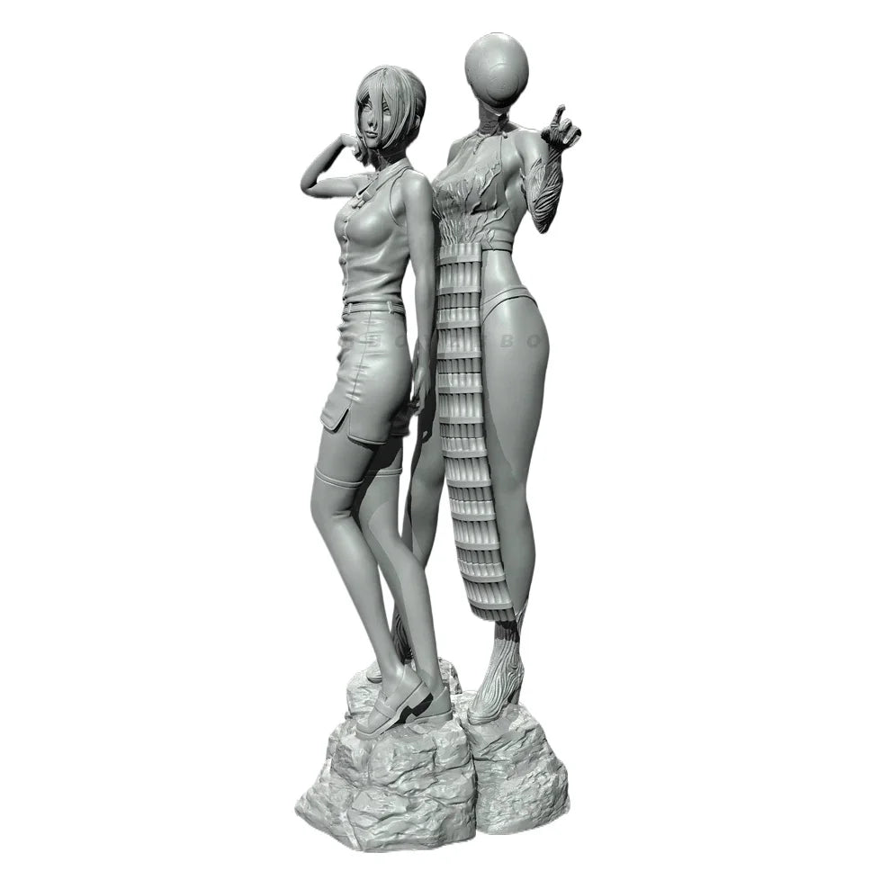75mm Fantasy Draped Female, Resin Model Figure Kit, Unassembled and Unpainted