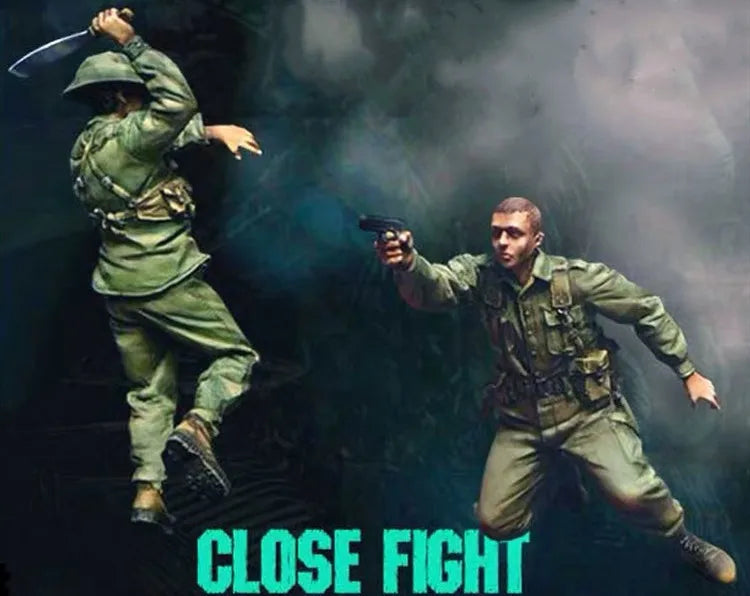 1/35 Modern Military CQB, 6 Figures, Resin Model Figure Kit, Unassembled and Unpainted