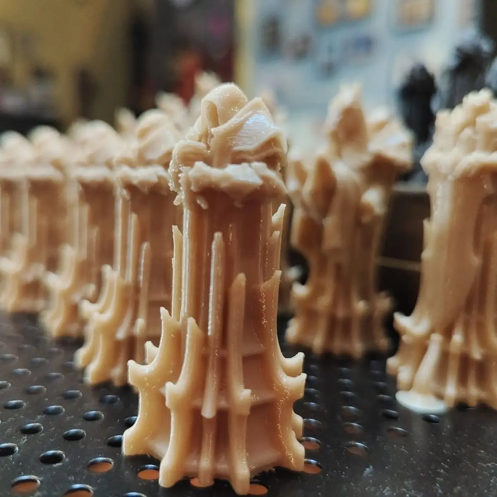 Medieval Paladin Holy Knight Chess, 32 Figures, Resin Model Figure Kit, Unassembled and Unpainted