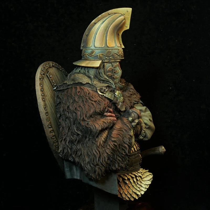 1/12 Ancient Scythian Chieftain, Resin Model Bust Kit, Unassembled and Unpainted