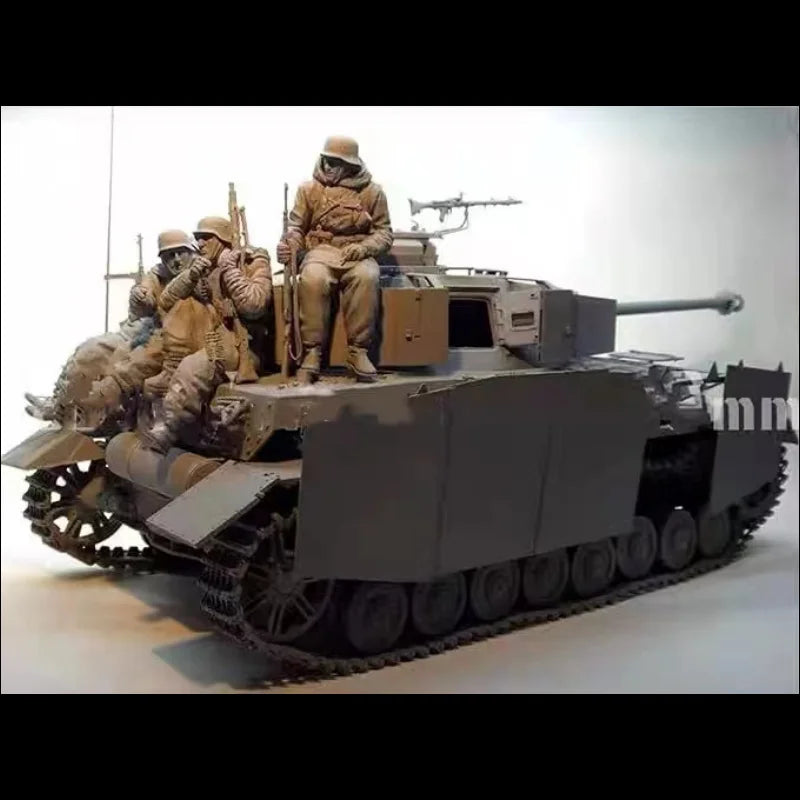 1/16 WWII Soldiers Combat Squad, 6 Figures, Resin Model Figure Kit, Unassembled and Unpainted