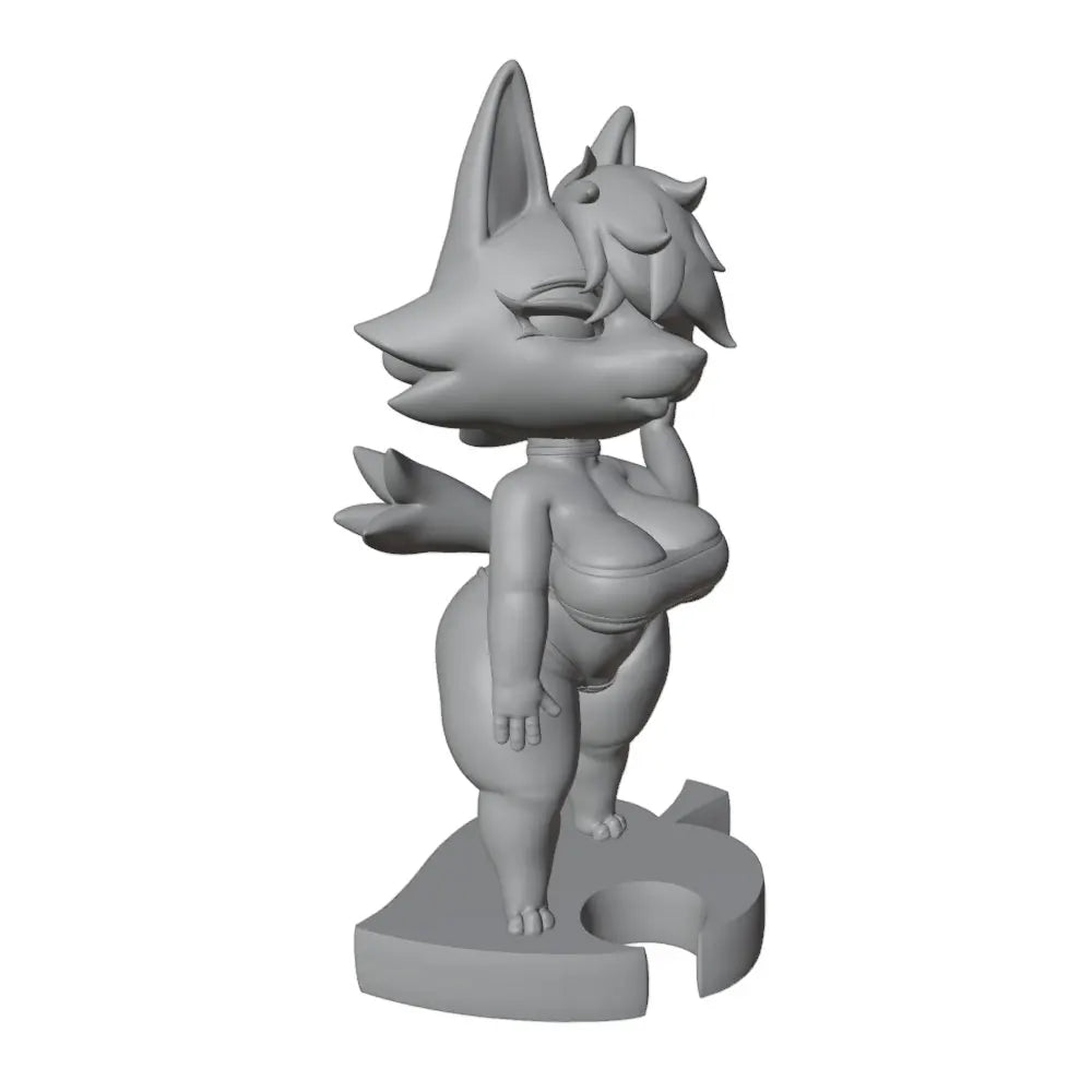 1/24 Wolf Character, Resin Model Figure Kit, Anime Theme, Unassembled and Unpainted