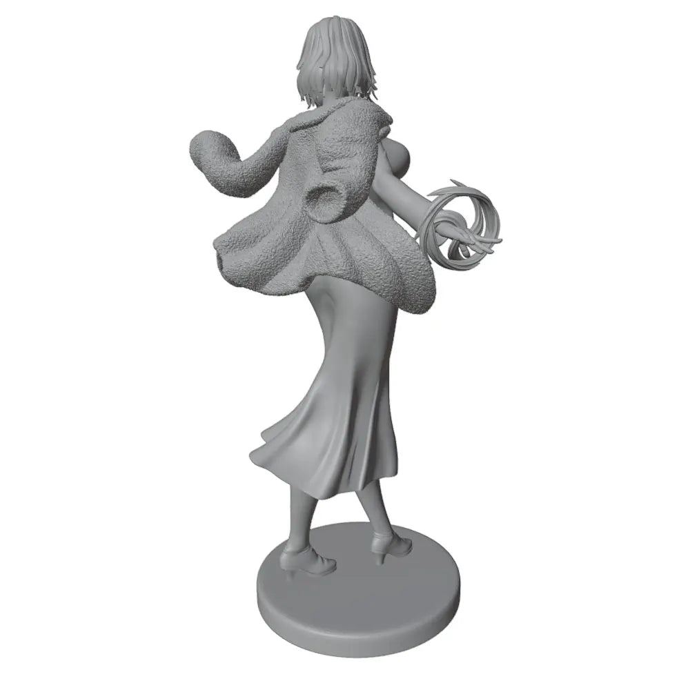 1/24 Sorceress with Serpent Familiars, Resin Model Figure Kit, Anime Theme, Unassembled and Unpainted