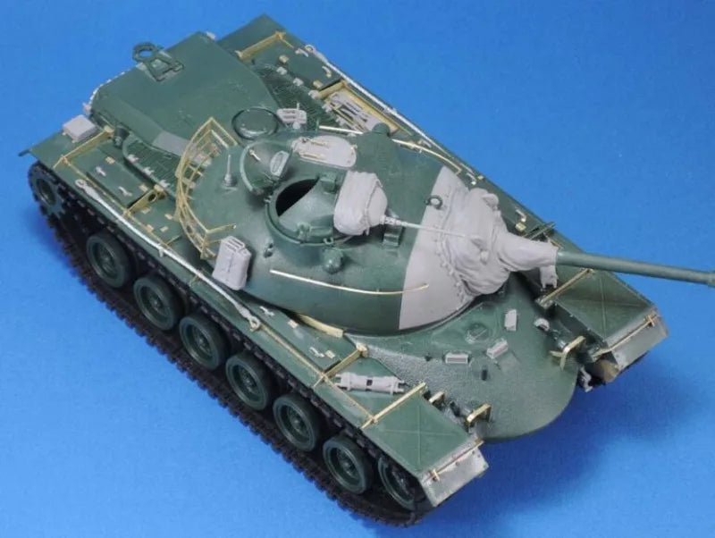 1/35 Cold War M48 Patton Medium Tank, Resin Model Vehicle Kit, Unassembled and Unpainted