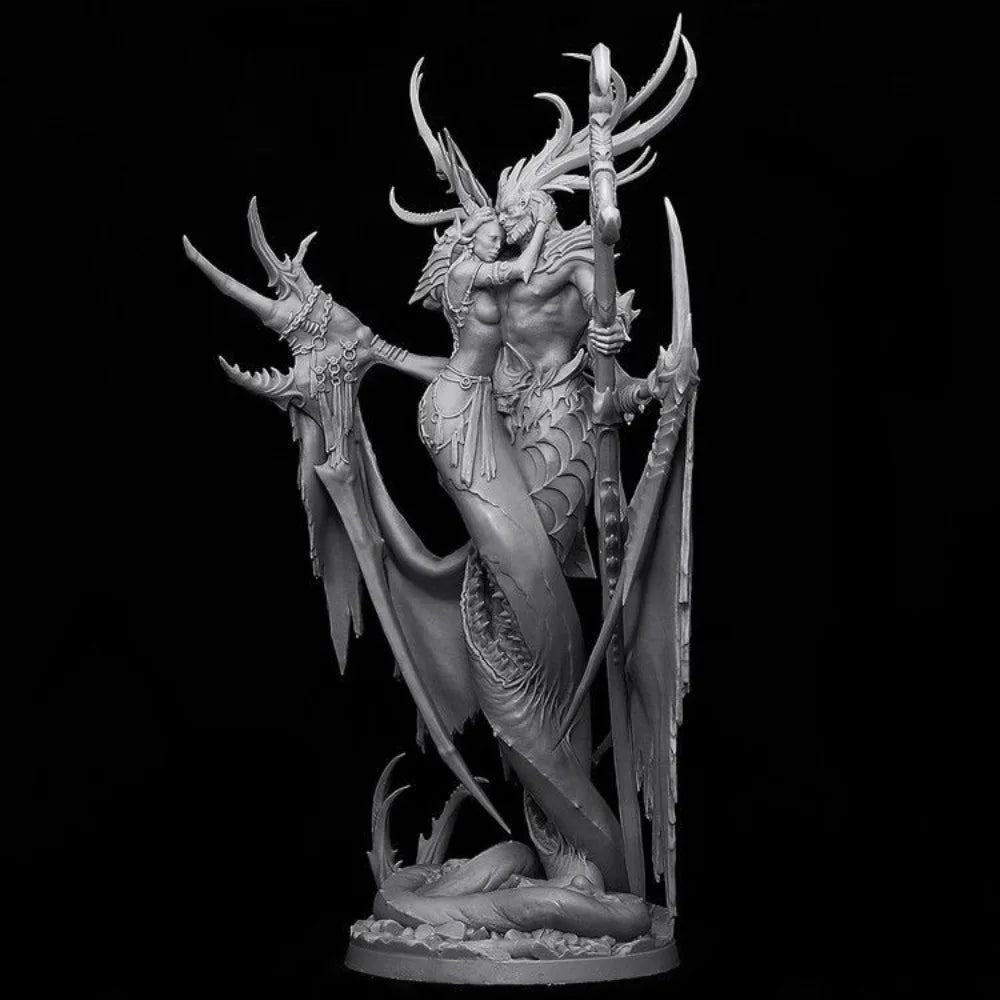 Desire Master, Resin Model Figure Kit, Fantasy Theme, Unassembled and Unpainted