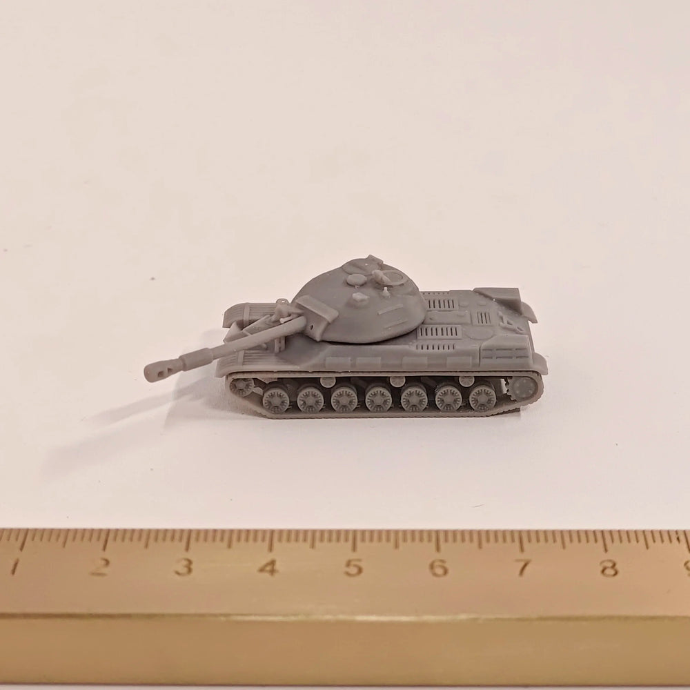 1/144 Cold War Soviet T-10 Heavy Tank, Resin Model Vehicle Kit, Unassembled and Unpainted
