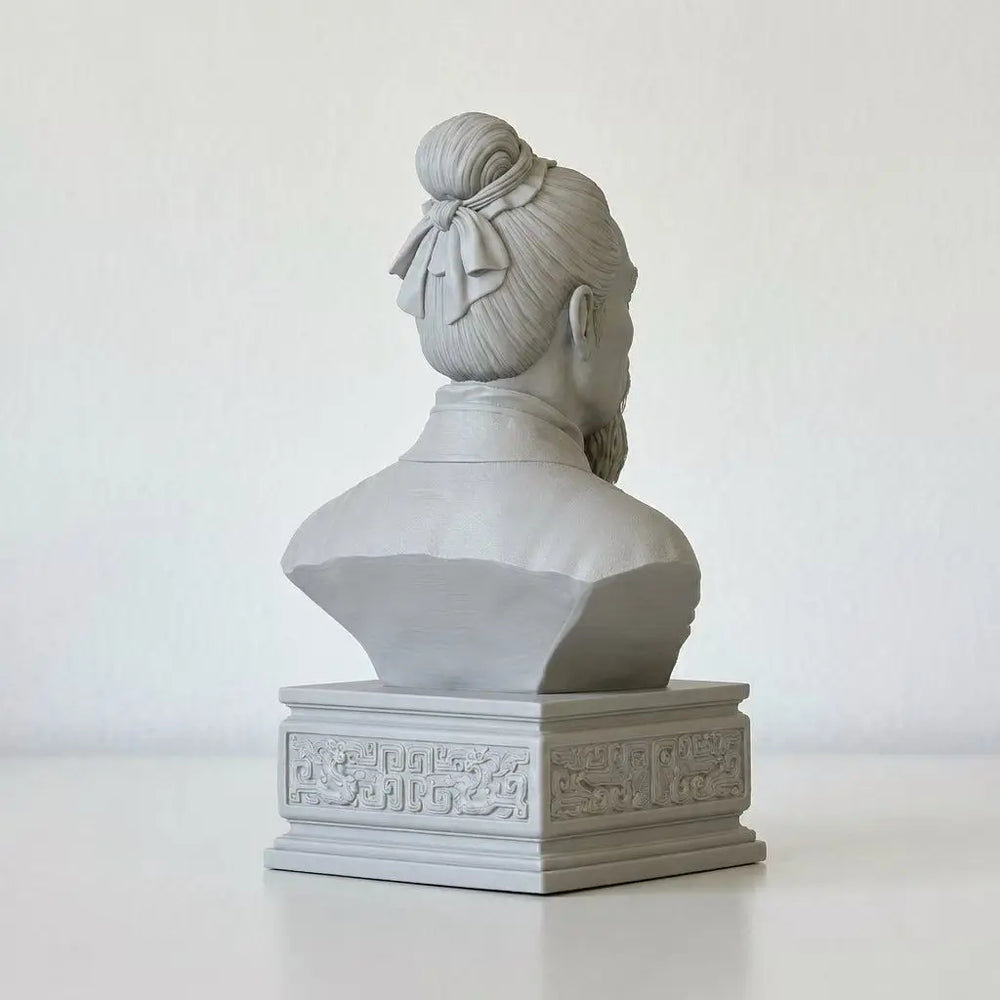 120mm Ancient Mozi, Resin Model Bust Kit, Unassembled and Unpainted