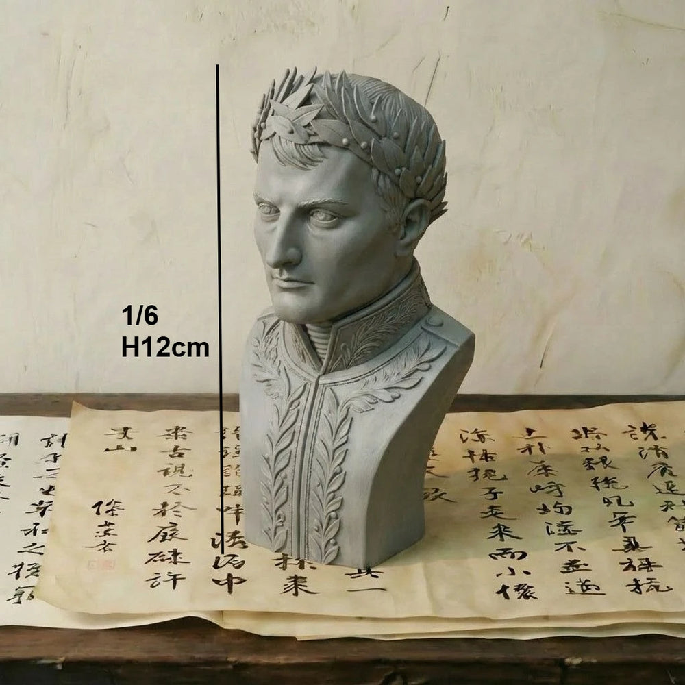 1/6 Napoleonic Napoleon, Resin Model Bust Kit, Unassembled and Unpainted