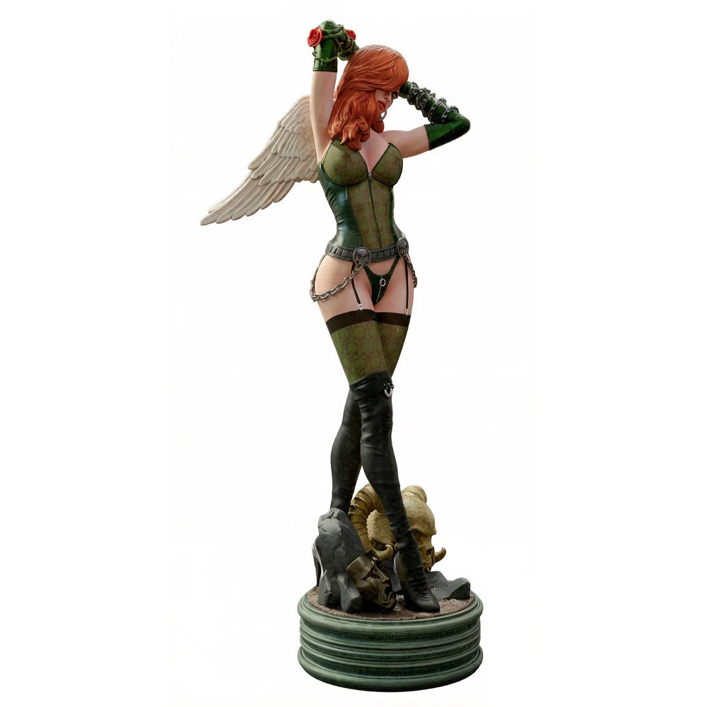 1/24 Dark Rose Winged Warrior, Resin Model Figure Kit, Unassembled and Unpainted