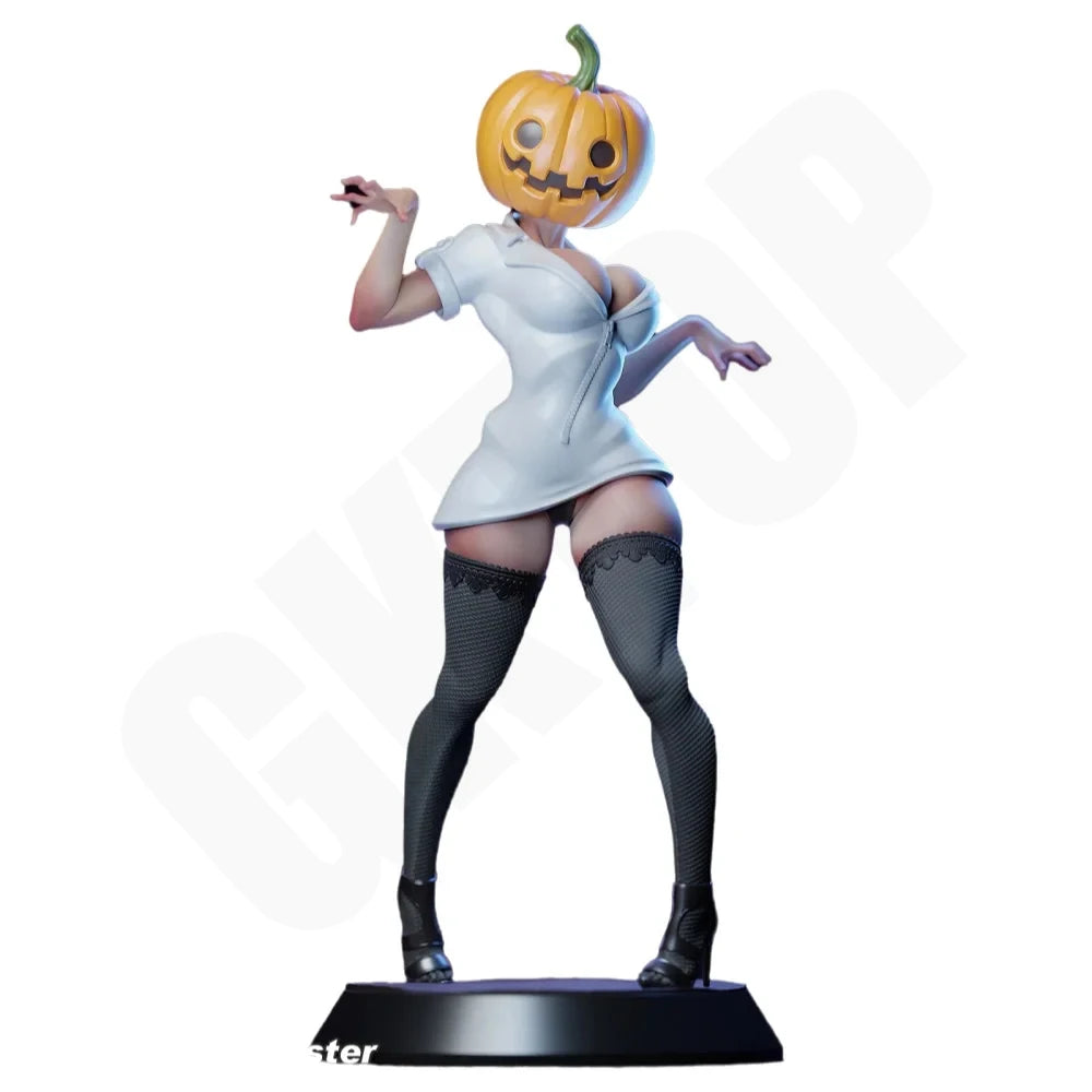 1/24 Halloween Pin-up, Resin Model Figure Kit, Fantasy Theme, Unassembled and Unpainted
