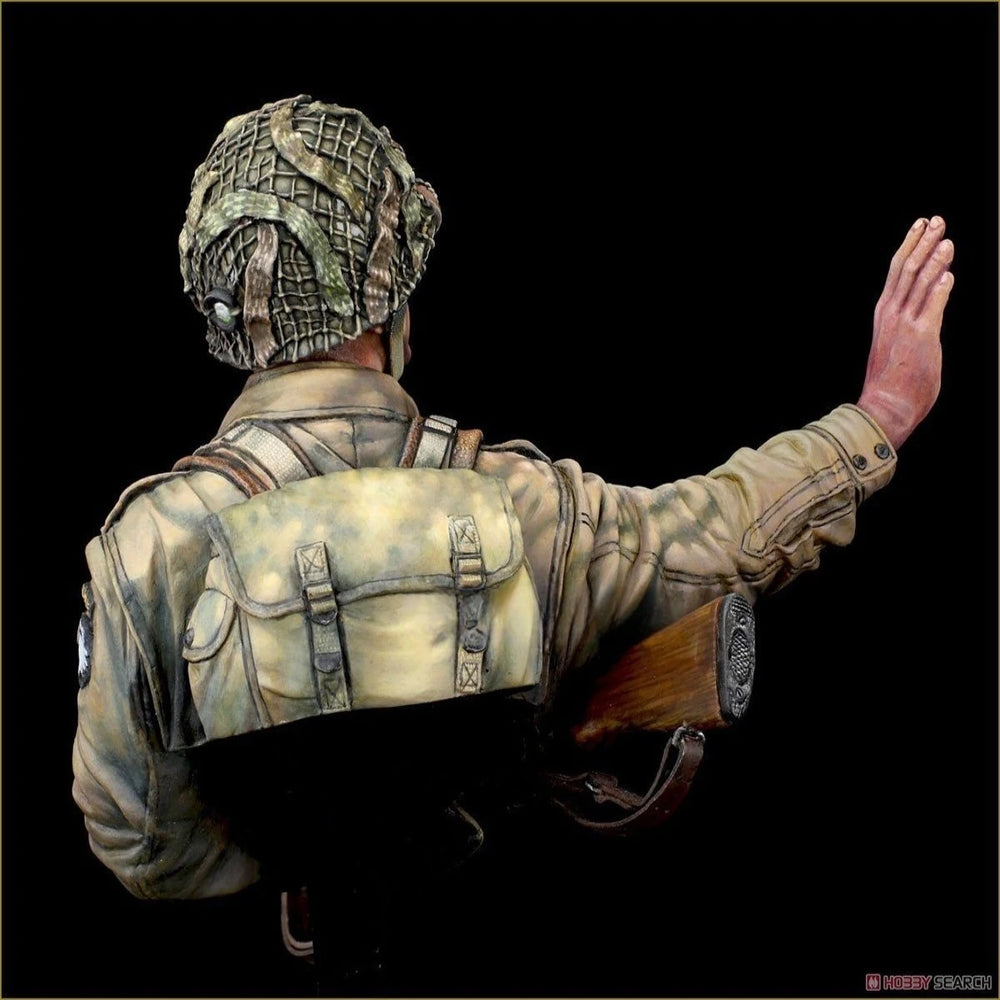 1/10 WWII U.S. Airborne Soldier, Resin Model Figure Kit, Unassembled and Unpainted