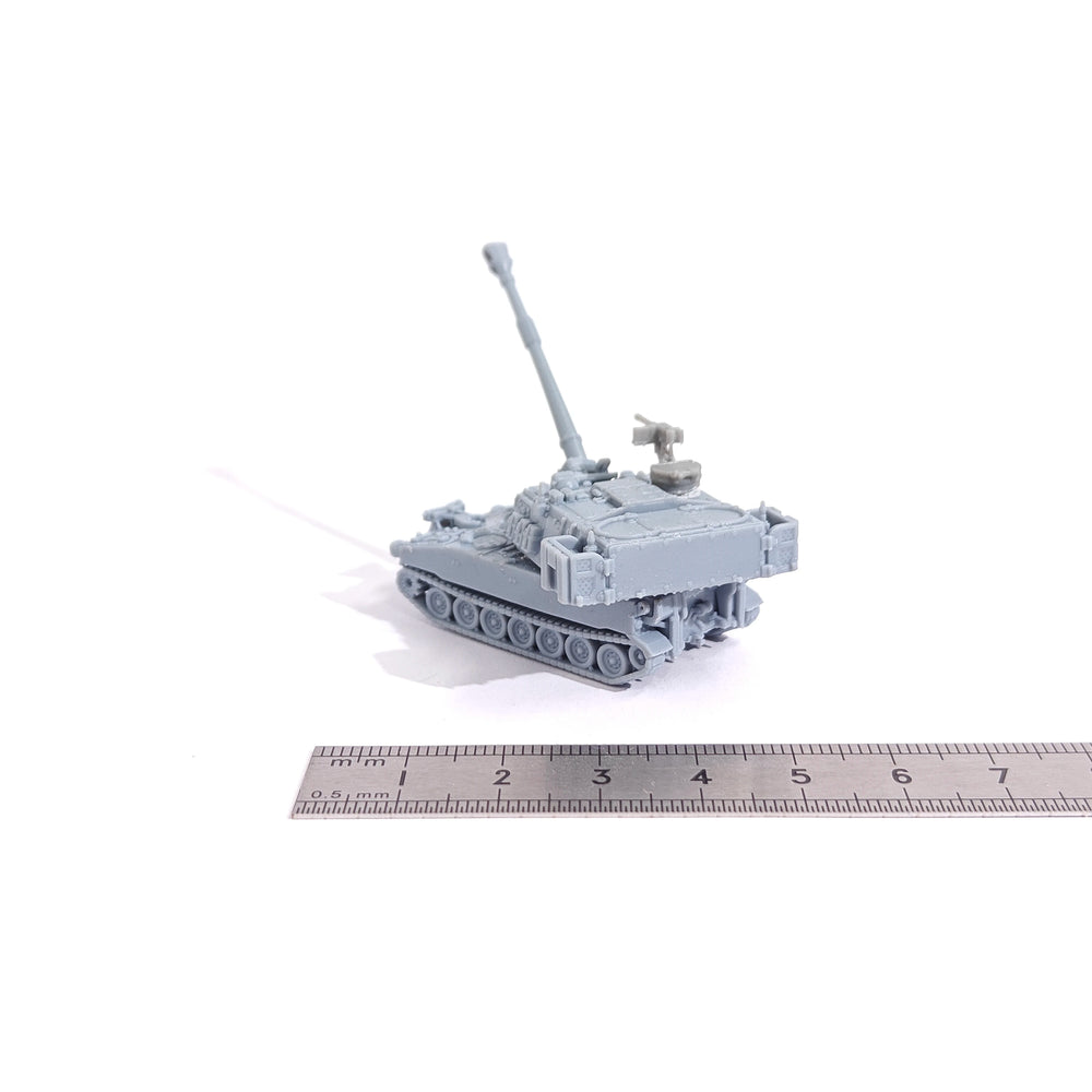 1/144 Modern M109 A6, Resin Model Vehicle Kit, Unassembled and Unpainted