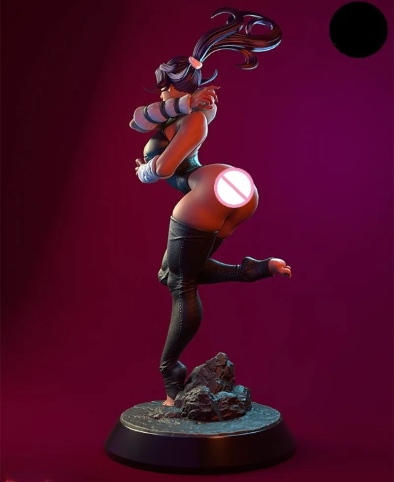 1/24 Fantasy Female Martial Artist, Resin Model Figure Kit, Unassembled and Unpainted