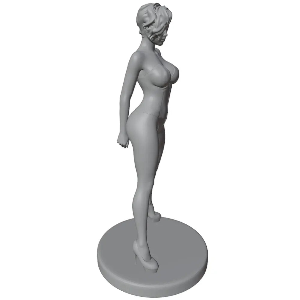 1/24 Red Bikini Female, Resin Model Figure Kit, Unassembled and Unpainted