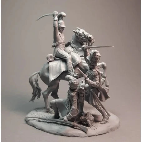54mm Humanoid, Resin Model Figure Kit, Fantasy Theme, Unassembled and Unpainted
