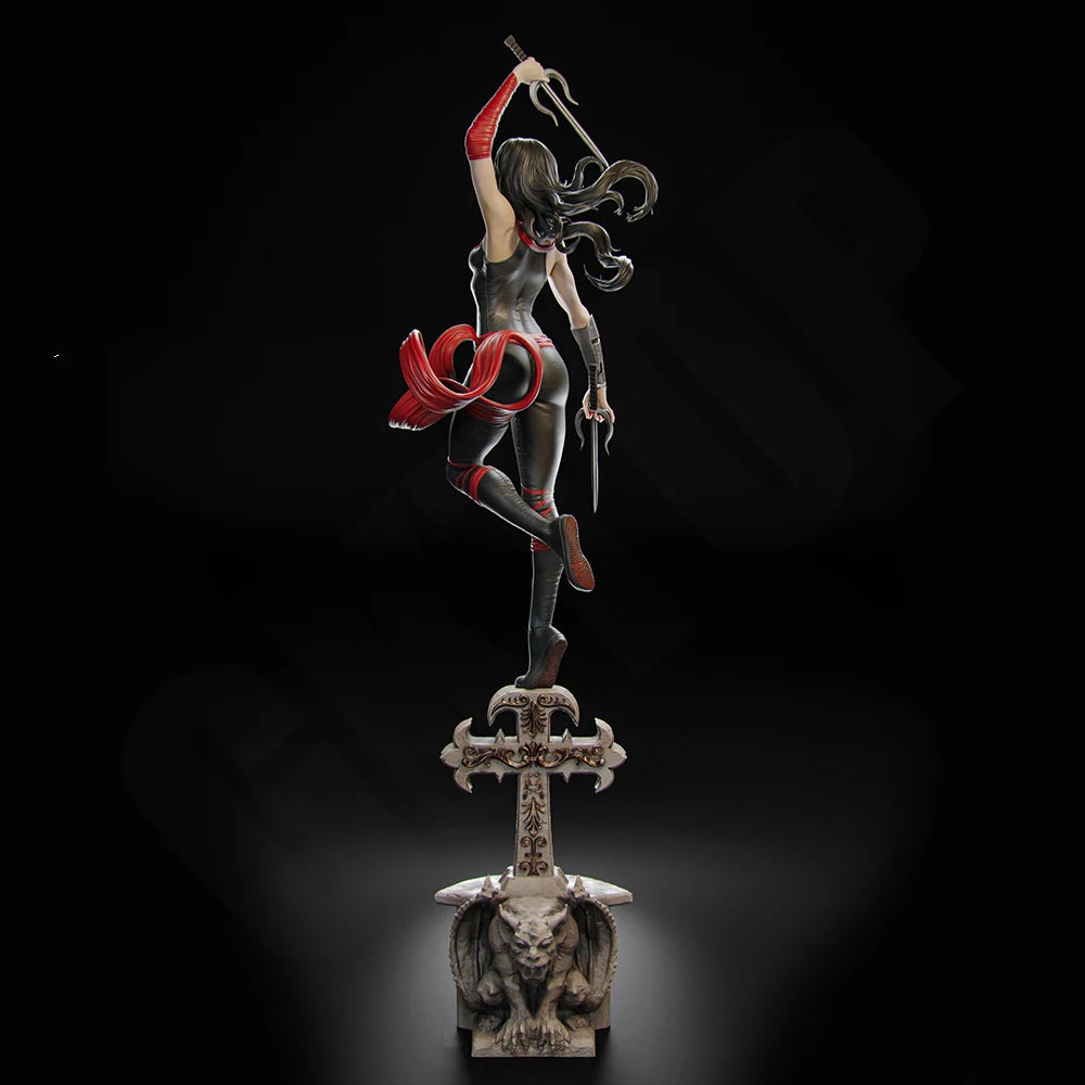 1/24 Dark Fantasy Assassin, Resin Model Figure Kit, Fantasy Theme, Unassembled and Unpainted