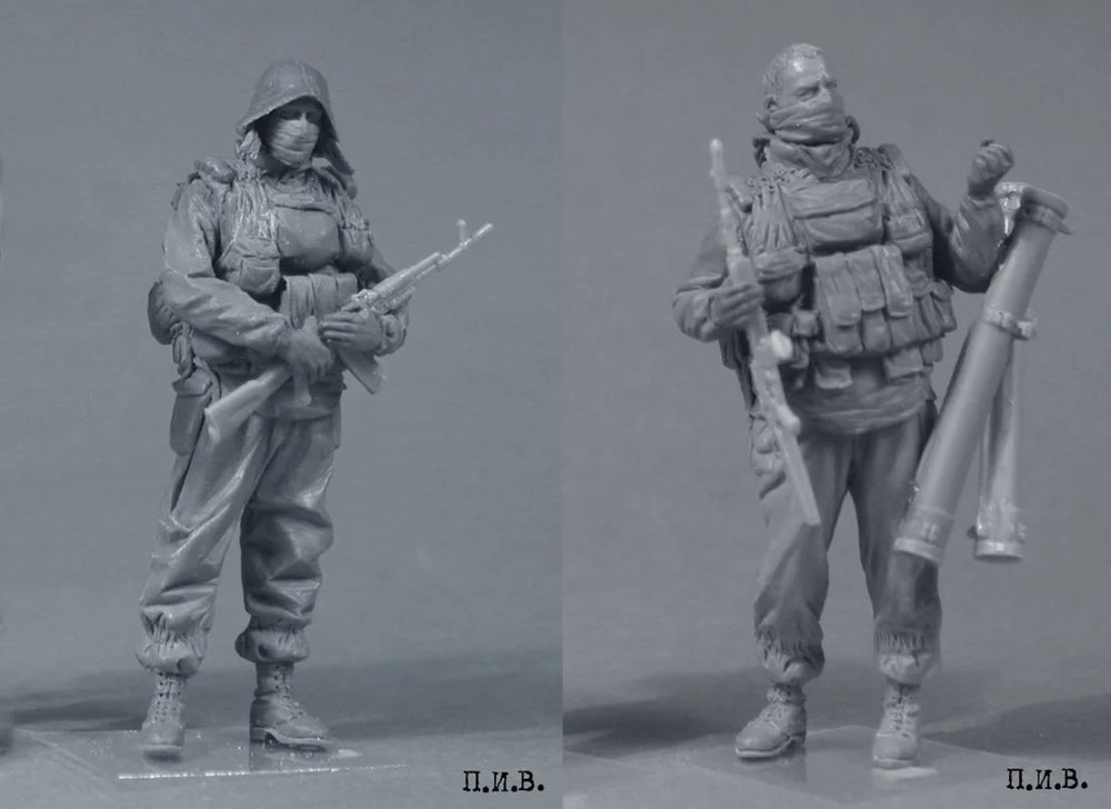 1/35 Modern Russian GRU Special Forces, Resin Model Figure Kit, Unassembled and Unpainted