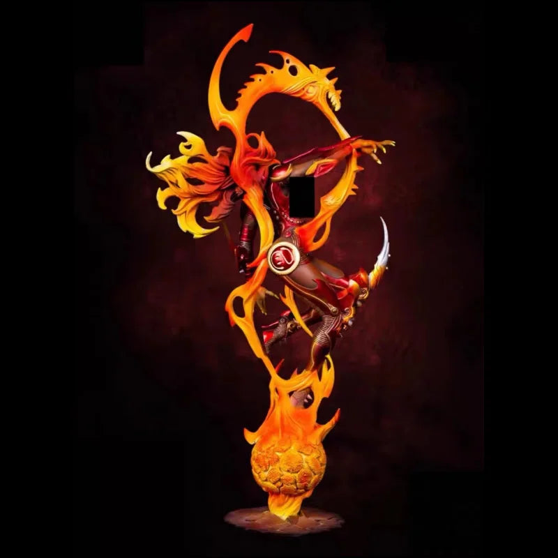 1/9 Demon Elemental, Resin Model Figure Kit, Fantasy Theme, Unassembled and Unpainted