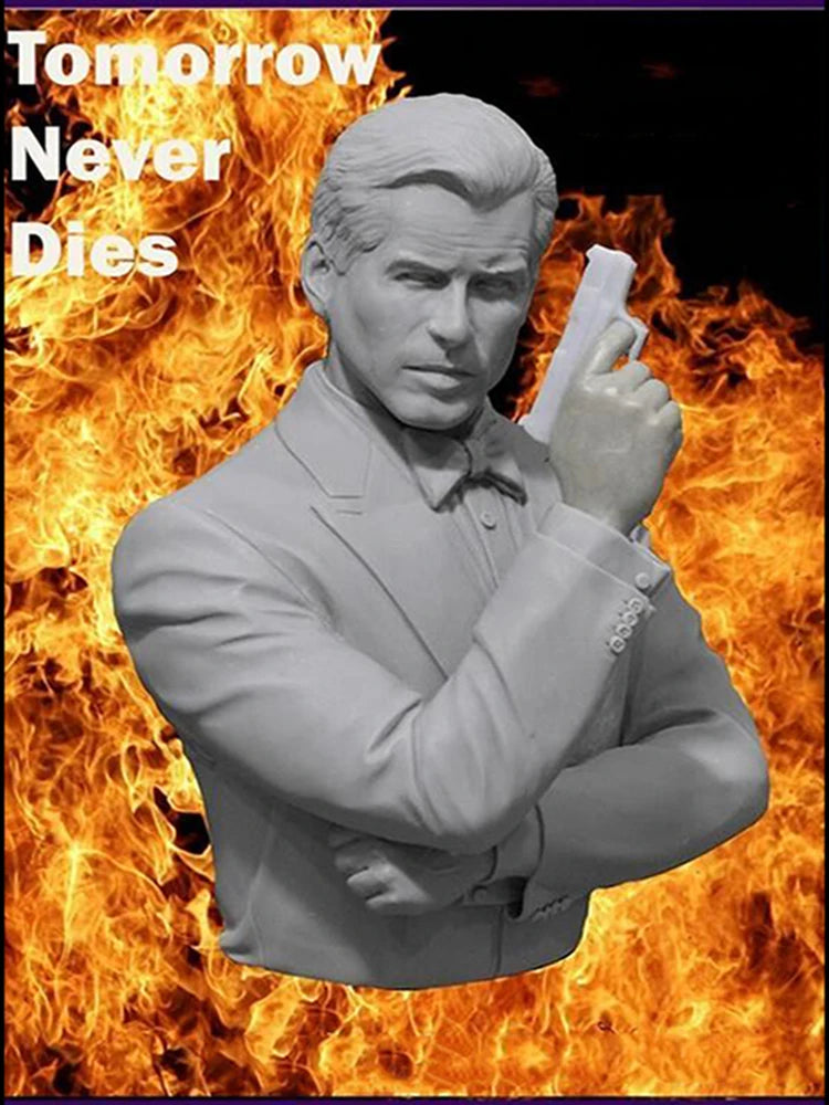 1/10 Modern Spy, Resin Model Bust Kit, Unassembled and Unpainted